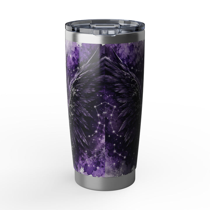 Lightning Wielder 20oz Tumbler — Purple Cosmic Moon Phase Travel Cup