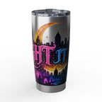 Night City Vagabond 20oz Tumbler | Moonlit Skyline Stanley-Style Travel Mug