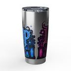 Night City Vagabond 20oz Tumbler | Moonlit Skyline Stanley-Style Travel Mug