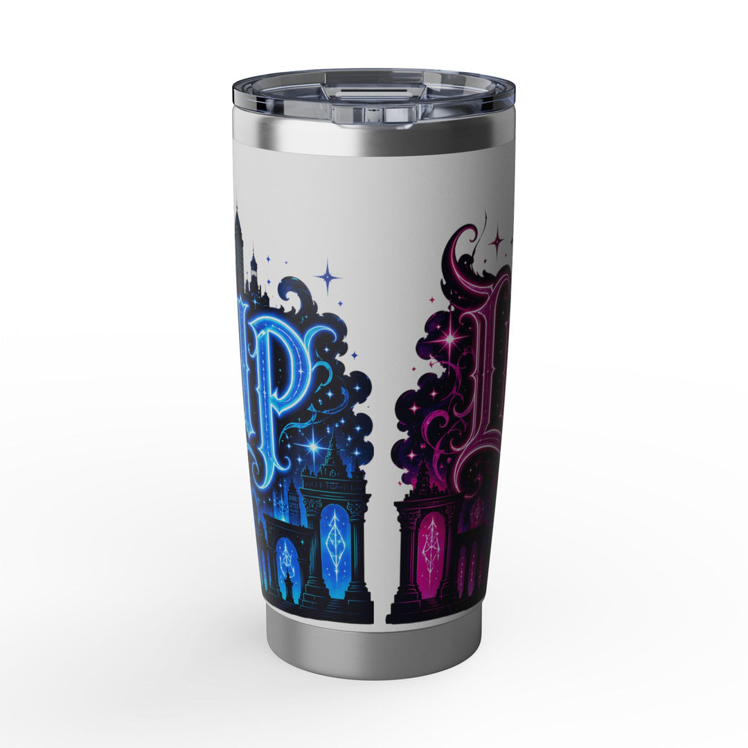 Night City Vagabond 20oz Tumbler | Moonlit Skyline Stanley-Style Travel Mug