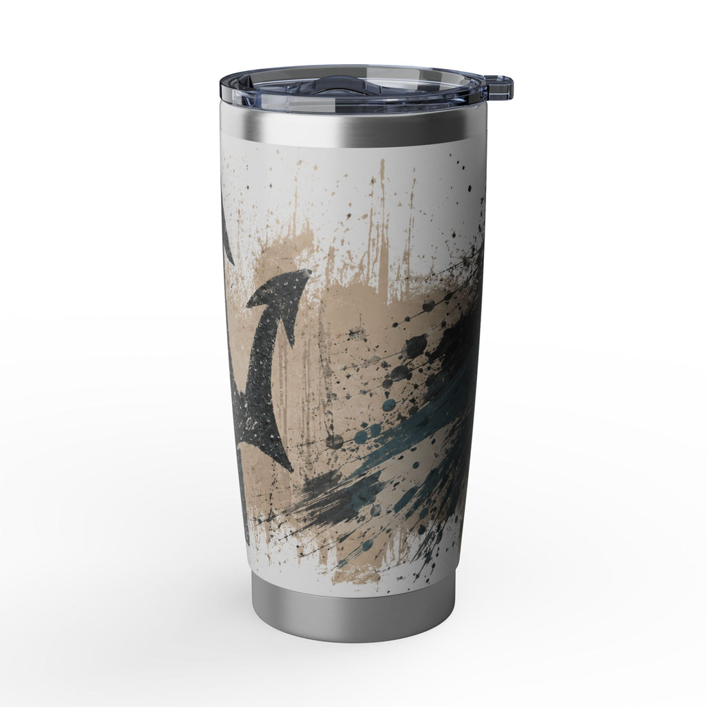 20oz Insulated Travel Tumbler — Vagabond Arrow Graphic | Stainless Steel Adventure Cup