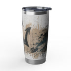 20oz Insulated Travel Tumbler — Vagabond Arrow Graphic | Stainless Steel Adventure Cup