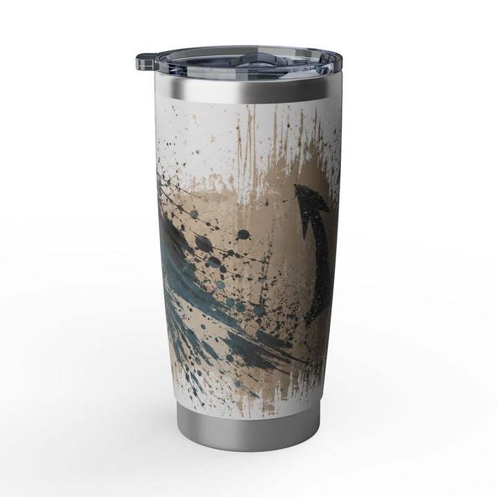 20oz Insulated Travel Tumbler — Vagabond Arrow Graphic | Stainless Steel Adventure Cup
