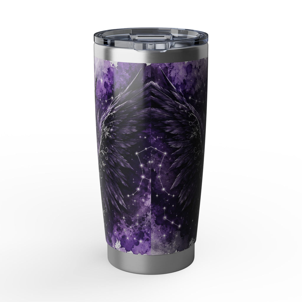 Lightning Wielder 20oz Tumbler — Purple Cosmic Moon Phase Travel Cup
