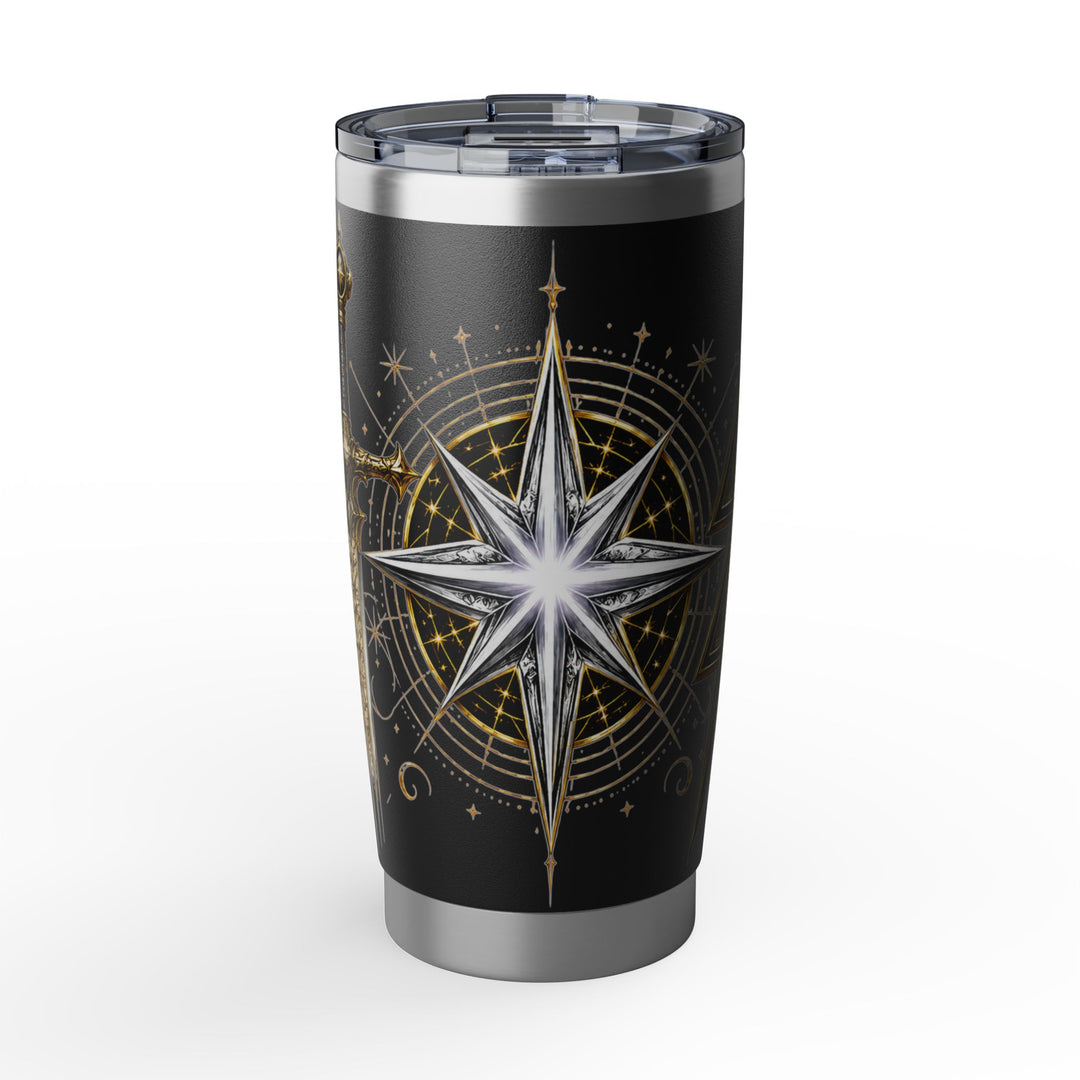 Celestial Compass Vagabond 20oz Tumbler | Astrology Travel Mug for Readers &amp; Wanderers