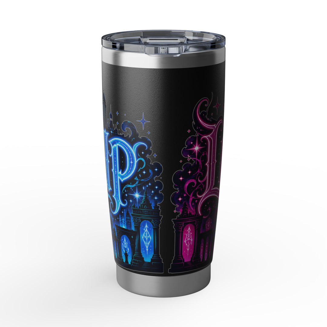 Night City Vagabond 20oz Tumbler | Moonlit Skyline Stanley-Style Travel Mug