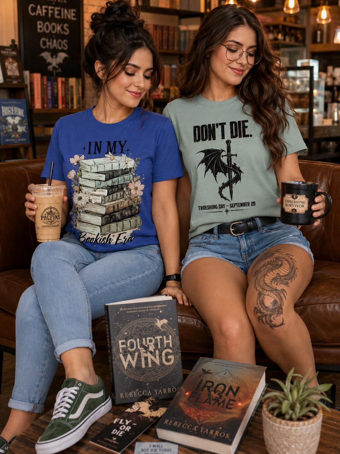 Don't Die Threshing Day T-Shirt | Empyrean Series Fan Tee | Rebecca Yarros Book Gift | Unisex Softstyle Tee