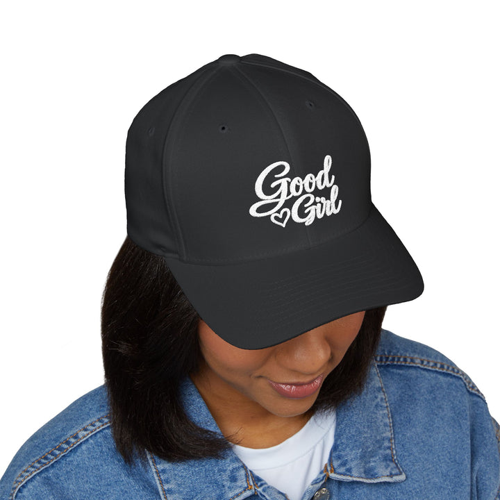 Good Girl Embroidered Trucker Cap – Women&