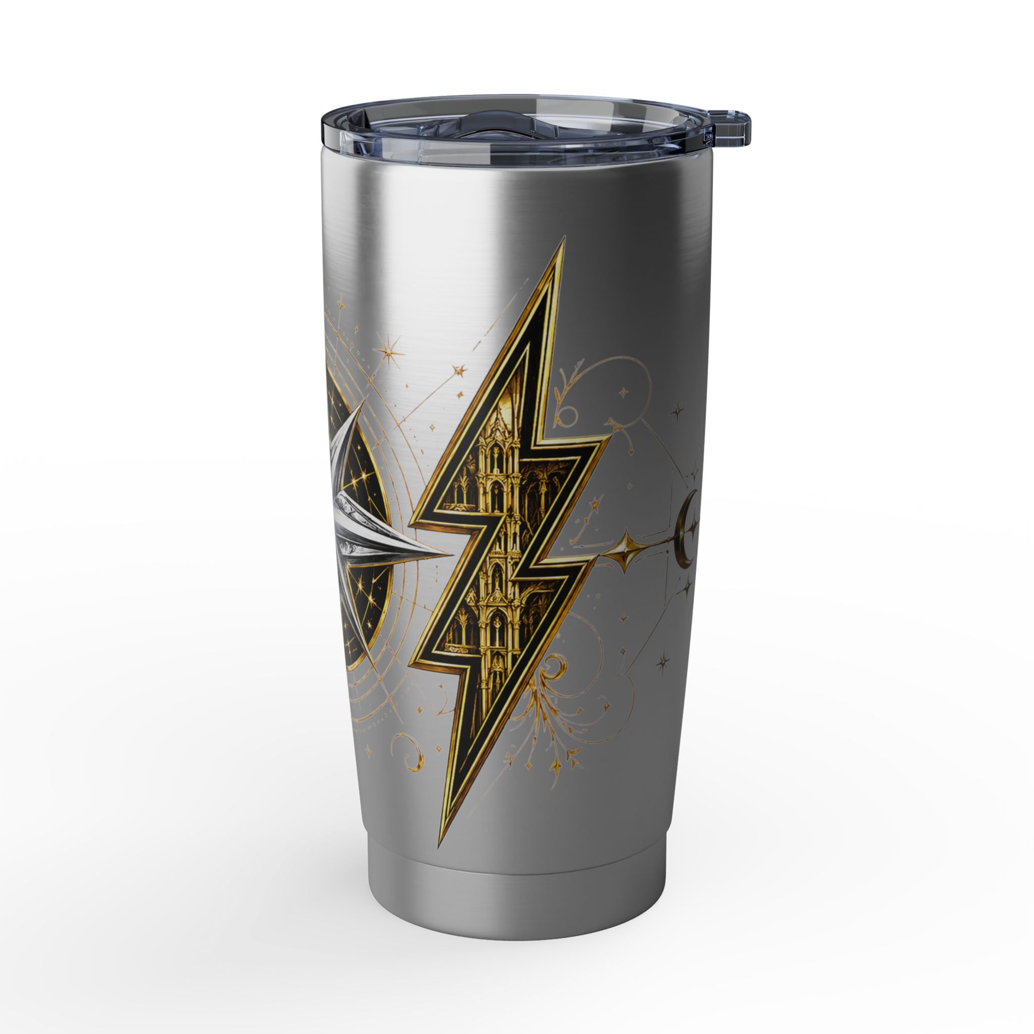 Celestial Compass Vagabond 20oz Tumbler | Astrology Travel Mug for Readers & Wanderers