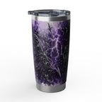 Lightning Wielder 20oz Tumbler — Purple Cosmic Moon Phase Travel Cup
