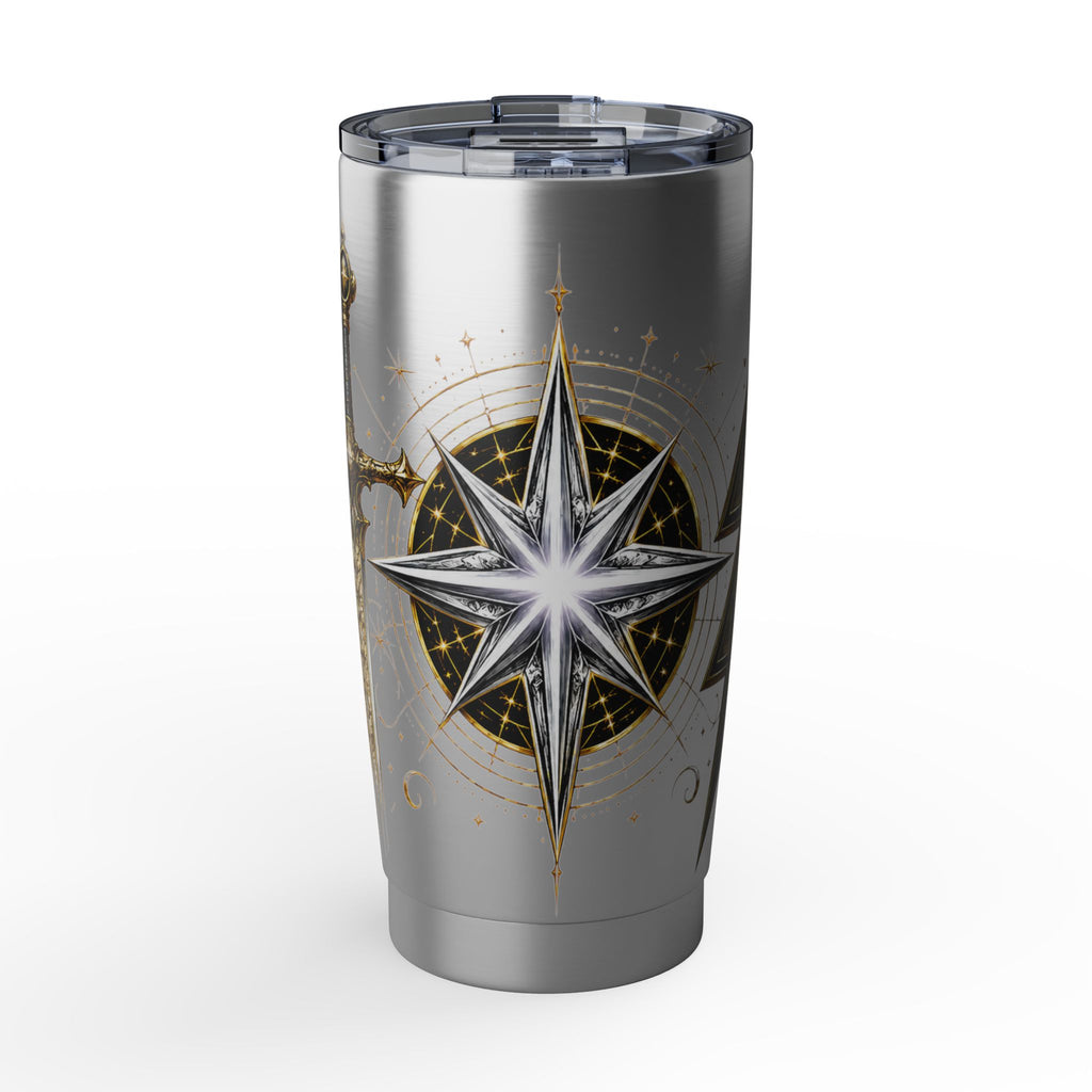 Celestial Compass Vagabond 20oz Tumbler | Astrology Travel Mug for Readers & Wanderers
